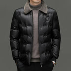 Jaqueta Masculina Acolchoada Veludo Plush - (PROMOÇÃO DE INVERNO 2026)