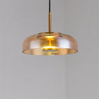 Luminária Pendente  em LED com Cúpula de Vidro